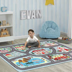 LIVEBOX Large Playroom Rug 5'x7' Kids Play Mat - Image 2