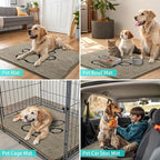 Smiry Dog Door Mat for Muddy Paws, Absorbent Dirt Trapper Non Slip Quick Dry - Image 8