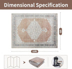 Washable Rugs 8x10 Area Rugs for Living Room, Dining Room- Soft Low Pile - Image 2