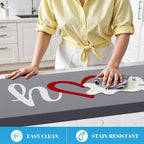 HappyTrends Kitchen Mat Cushioned Anti-Fatigue Rug Non-Slip Kitchen Rugs Stain - Image 4