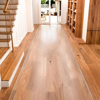 Clear Runner Rug 3'x10' for Hallway – Non Slip Waterproof Vinyl Carpet Protector by KIOORE