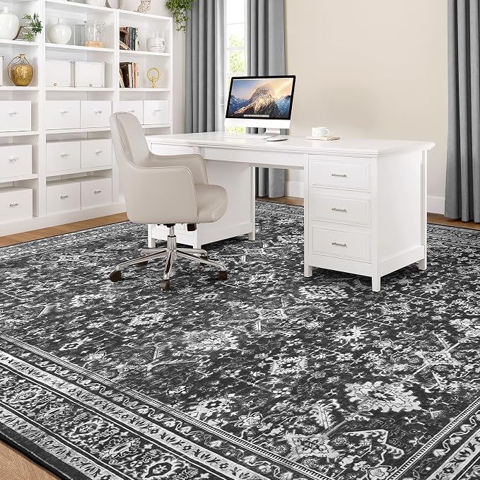 Lofus 9x12 Area Rug for Living Room, Soft Boho Carpets for Bedroom Dining Room - Image 6