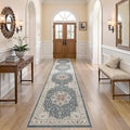 Vintage Hallway Runner Rug 2x10: Large Soft Washable Entryway by COTILED