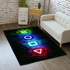 Gaming Area Rugs for Boys Cool Game Style Bedroom, Gamer Rug Boys Room Decor by Kodhyvj