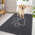 OLANLY Dog Door Mat for Muddy Paws 44x32, Paw Print Design, Absorbs Moisture by OLANLY