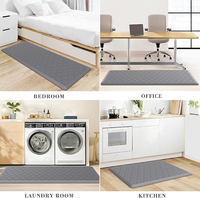 Kitchen Mat Cushioned Anti-Fatigue Floor Mat Water Resistant Non-Skid Kitchen - Image 7