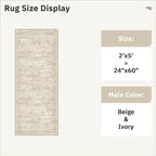 Soalmost Runner Rug 2x5 Washable Non-Slip Kitchen Runner Rugs - Image 5