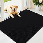 OLANLY Dog Door Mat for Muddy Paws 44x32, Ultra Absorbent Chenille Mud Doormat by OLANLY