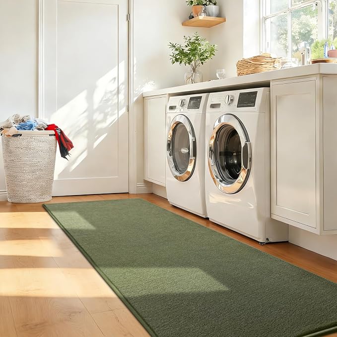 ISEAU 2x8 Runner Rug for Hallway, Soft Memory Foam Carpet - Image 8