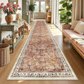 Yamaziot Washable Runner Rug 2x12 – Floral Non Slip Boho Hallway Runner Rug by Yamaziot