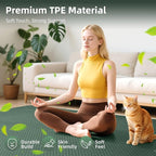Extra Large Yoga Mat – 72"x48" or 78"x57", 1/4"–1/2" Thick Mat - Image 4