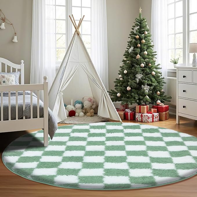 TOOHUB Super Soft Rug, Round Rug - Image 3