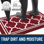 Buganda Indoor Door Mat, Dirt-Resistant and Absorbent Doormat, Low Profile - Image 2