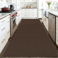 KOZYFLY Washable 4x6 Entry Woven Area Rug, Braided Throw Rugs by KOZYFLY