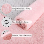 Chicrug Soft Area Rugs for Bedroom Living Room Plush Fluffy Rug 4x6 Feet - Image 6