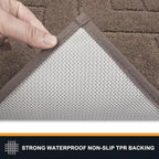 PURRUGS Dirt Trapping Door Mat 24" x 84", Non-Slip Machine Washable Entry Rug - Image 4