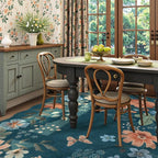 Lahome Floral Washable 6x9 Area Rugs, Soft Bedroom Rug - Image 4