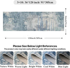 3x10 Extra Long Runner Rug Non-Slip Washable - Image 2