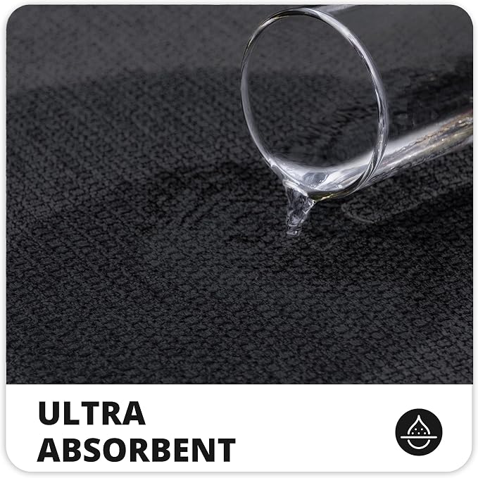 Bosap Bath Mat, Ultra Thin Bathroom Runner Rugs, Large Bath Mats - Image 3