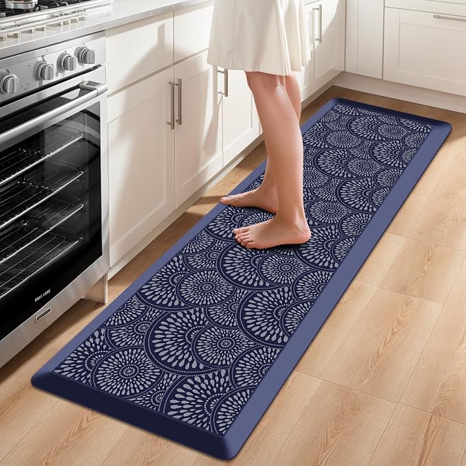 Mattitude 4/5 Inch Kitchen Mat, 17.3x59in Heavy Duty Ergonomic Comfort Foam by Mattitude
