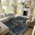 6x9 Area Rugs for Living Room: Washable Bedroom Rug Stain Resistant Non Slip by palohom