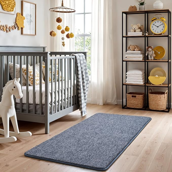 Keeko Soft 2x4 Small Runner Rug, Bedside Rugs - Image 3