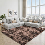 Area Rug for Living Room Bedroom: 5x7 Soft Fluffy Shag Upgrade Non-Slip High - Image 7