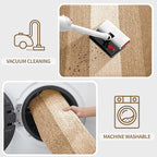 Kitinjoy Indoor Outdoor Door Mat, 59x36 Non-Slip Absorbent Dirt Trapper - Image 5