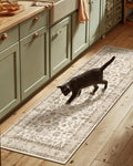 Washable Runners for Hallways Kitchen Rug: 2'6"x8' Kitchen Runner Stain by palohom
