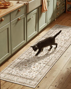 Washable Runners for Hallways Kitchen Rug: 2'6"x8' Kitchen Runner Stain by palohom
