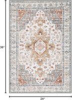 Moynesa Ultra-Thin Washable Entryway Rug 2x3 Rug, Small Kitchen Rugs - Image 2