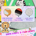 Non-Slip & Soft Kids Alphabet Rug - Image 4