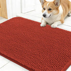 OLANLY Dog Door Mat for Muddy Paws 30x17, Absorbs Moisture and Dirt, Absorbent by OLANLY