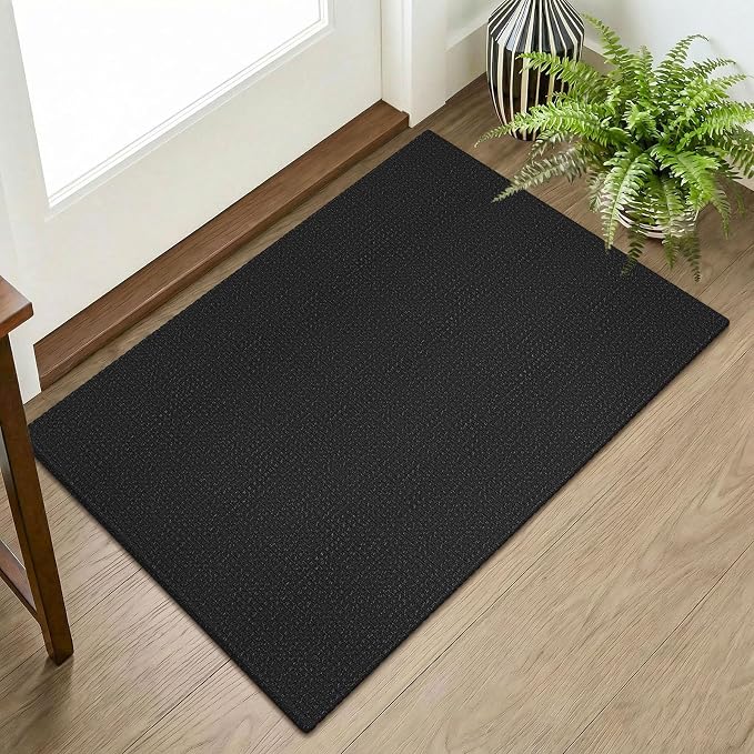 KOZYFLY Indoor Door Mat 2x3 ft Small Area Rugs Washable Front Door Mat Non Slip by KOZYFLY