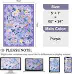 DUKINO 5x7 Area Rug, Floral Rugs - Image 2