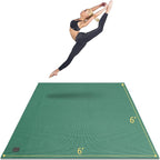 GXMMAT Large Yoga Mat 6'x4'/6'x6'/7'x5', Extra Thick Workout Mats by GXMMAT