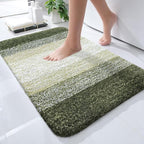 OLANLY Small Bathroom Rugs Mat 24x16, Extra Soft Absorbent Microfiber Bath Rugs by OLANLY