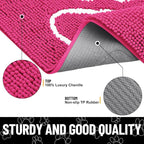 Smiry Dog Door Mat for Muddy Paws, Absorbent Dirt Trapper Non Slip Quick Dry - Image 3