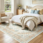 Lofus Vintage Living Room Rugs 5x7, Soft Machine Washable Area Rug - Image 3