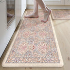Collive Kitchen Mats for Floor 2PCS, Cushioned Anti Fatigue Mat Waterproof by Collive