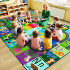 HOMORE Kids Educational Rug, 8x10 Kids Collection Area Rug - Image 5
