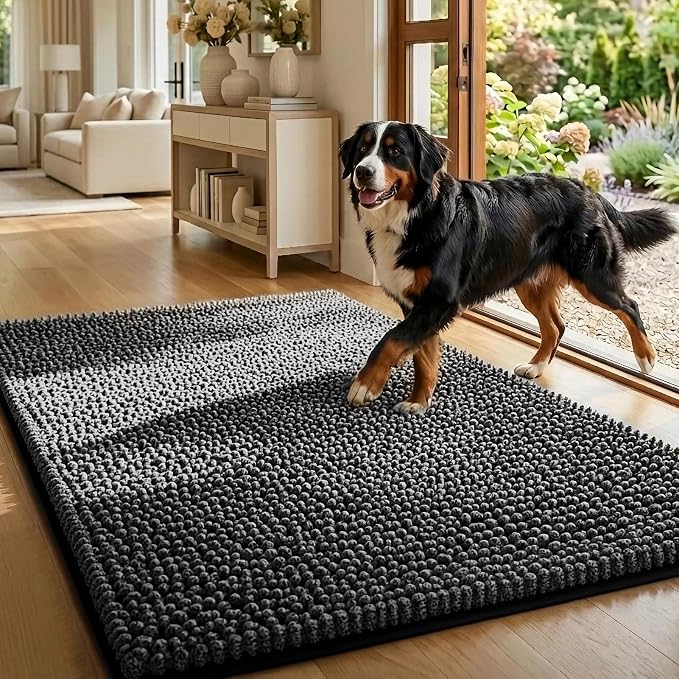 EHEYCIGA Super Absorbent Dog Door Mat by EHEYCIGA
