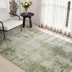 3 x 5 Rug Small Non Slip Machine Washable Rug Distressed Abstract Soft Indoor by Tchdio