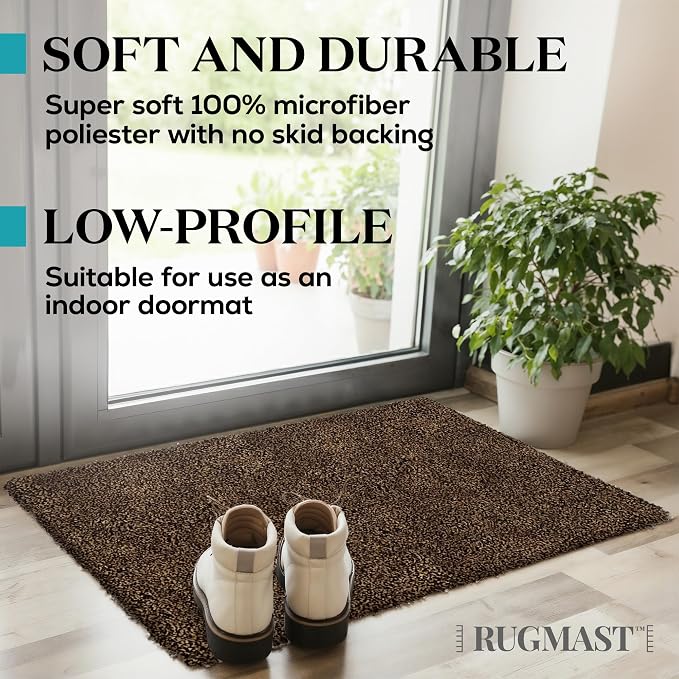 Premium Microfiber Indoor Door Mat – 20"x30" Washable Entry Mat, Waterproof - Image 5