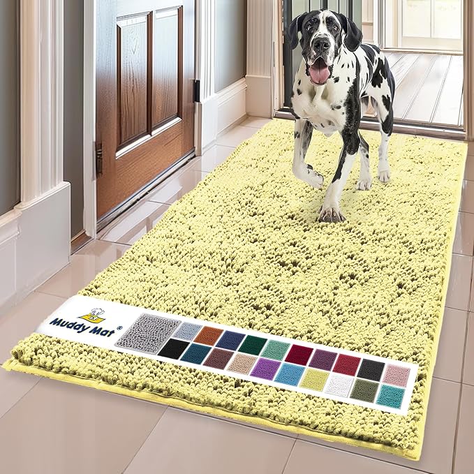 Muddy Mat® | Super Water Absorbent Door Mat Indoor, Microfiber Quick Dry by MuddyMat%C2%AE
