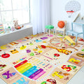 Chicrug Educational Kid Area Rug by ChicrugHomeDecor