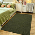 3x5 Olive Green Washable Area Rug by VisittheFlagover