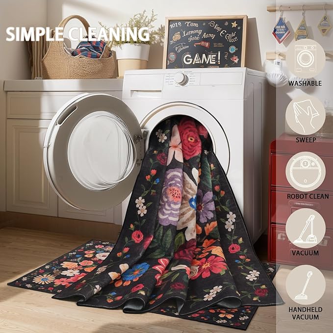 Espresso Living Room Rugs, Area Rugs 5x7 Rug - Image 5