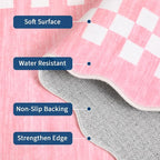 Rug Runners for Hallways 2x8 Washable Kitchen Runner Rug Non Slip Low Pile - Image 4