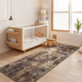 2x6 Brown Rug Runners for Hallways Kitchen Runner Rug Non Slip Washable Coffee by OmpaaHomeDecor